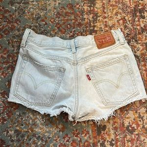 Levi Strauss Denim Shorts Light Wash